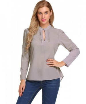 Women's Chiffon Casual Blouse Long 