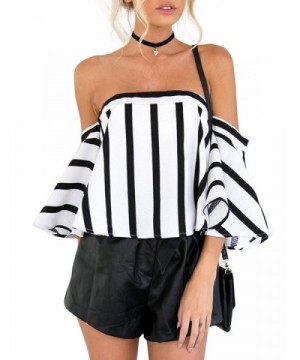 Glamaker Chiffon Shoulder Stripped Sleeves