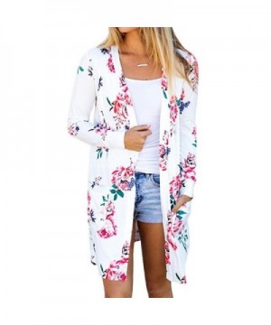 Floral Sleeve Cardigans Coverup Outwear