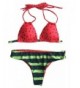 FLEAP Triangle Swimsuits Watermelon XX Small