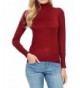 YourStyle Sleeve Turtle Sweater 63 Burgundy