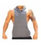 Manstore Sleeveless Hooded Cotton Hoodies