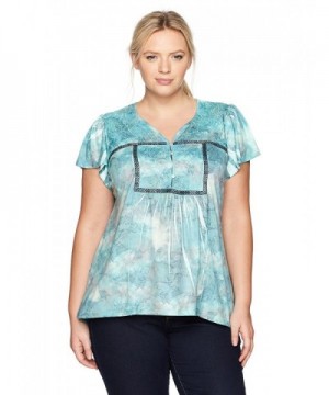 OneWorld Womens Sleeve Henely Bayou Papyrus