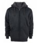 ZITY Full Zip Hooded Sweatshirt Black