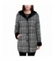 Ike Behar Ladies Hooded Charcoal