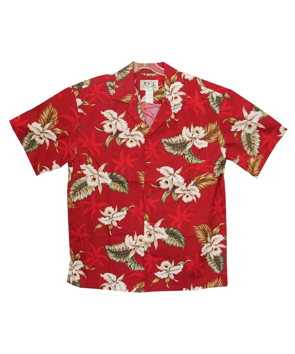 Orchid Flowers Hawaiian Aloha Shirt