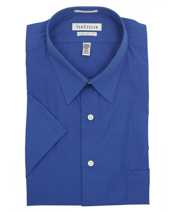 Van Heusen Short Sleeve Poplin