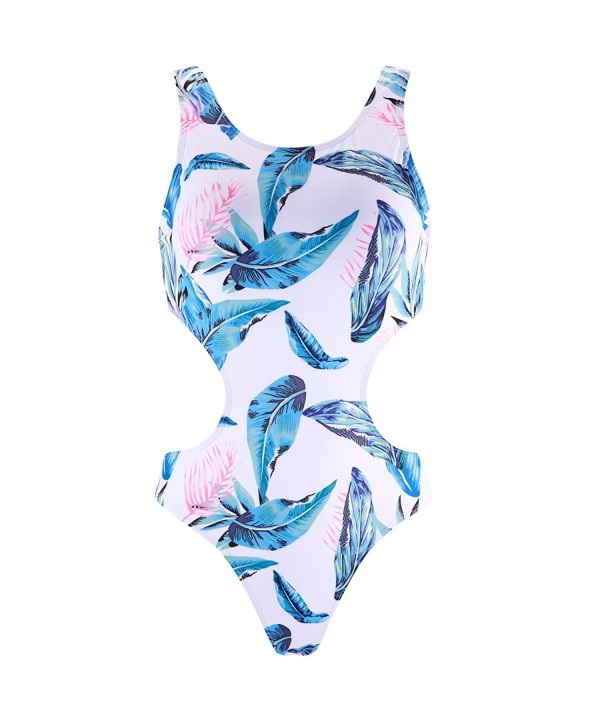 COSPOT Piece Swimsuit Tropical Swimwear