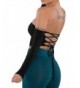 TOB Womens Shoulder Sleeve Solid