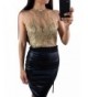 Glamaker Womens Halter Sequins Backless