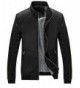 Springrain Casual Leather Sleeve Bomber