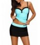 EVALESS Bandeau Tankini Bathing X Large