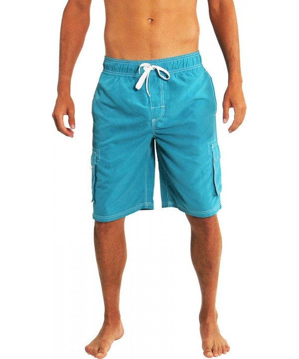 Mens Big Extended Size Swim Trunks - Mens Plus King Size Swimsuit thru ...