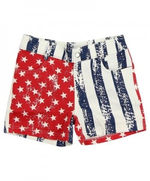 Womens Patriotic Jegging Shorts JN065