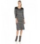 Gabby Skye Womens Stripe Sweater