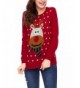 Sidefeel Holiday Pullover Christmas Reindeer