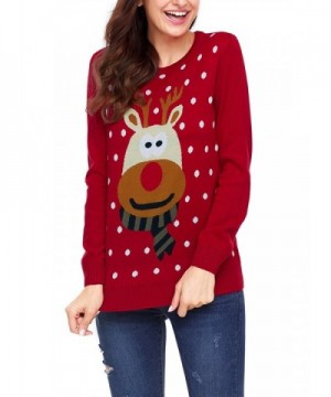 Sidefeel Holiday Pullover Christmas Reindeer