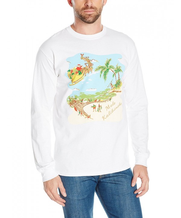 Kahala Luau Long Sleeve T White X Large