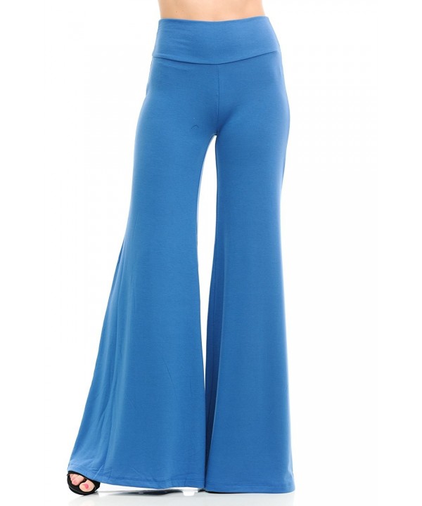 JNTOP Womens Premium Palazzo Pants