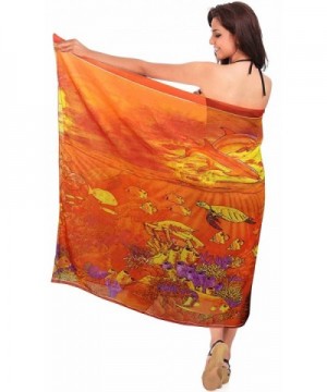 LEELA Hawaiian Sarong swimwear Chiffon