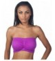 Womens Junior Fashion Bandeau Violet