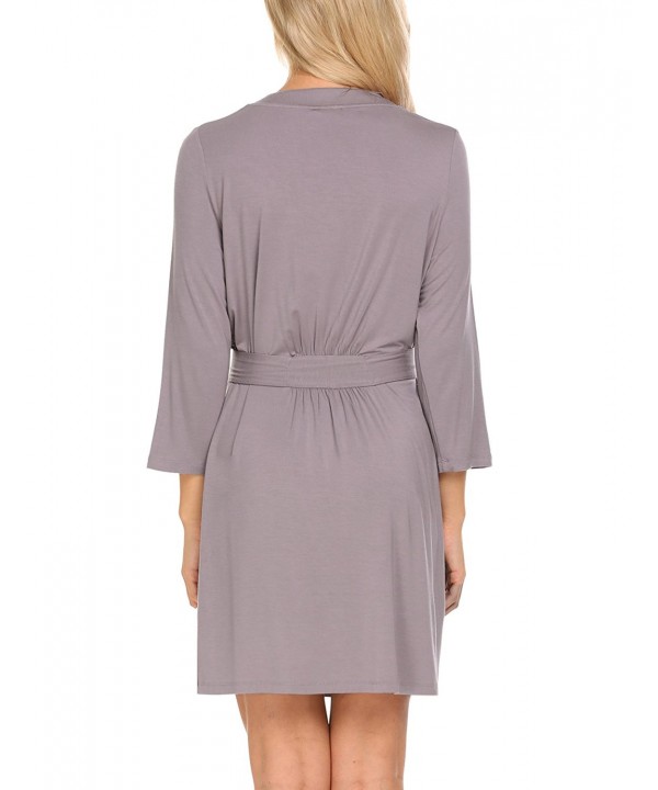 robe with fitted sleeves