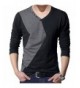 Amoretu Contrast Color Sleeve T Shirt