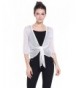 Sofishie Lightweight Sheer Shrug White