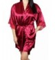 Womens Satin Kimono Bridesmaid Sleeves