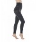 VivaLeg High Waisted Leggings Pantyhose Charcoal