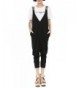 ELLAZHU Jumpsuit Overalls GY673 Black