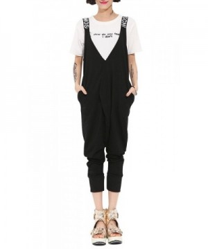 ELLAZHU Jumpsuit Overalls GY673 Black