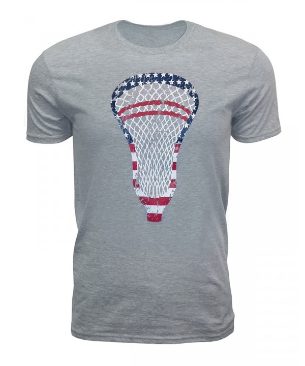 Zone Apparel Lacrosse American T Shirt USA