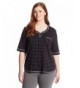 Karen Neuburger Womens Plus Size Sleeve