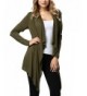 LeaLac Womens Mid Long Cardigan Sweater