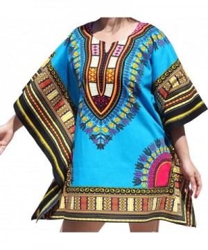 RaanPahMuang Festival Batwing Bright Dashiki