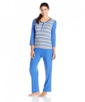 Nautica Sleepwear Womens Waffle Coast