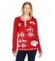 Erika Collage Cardigan Christmas Sweater
