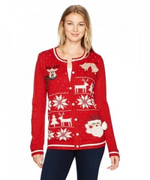 Erika Collage Cardigan Christmas Sweater