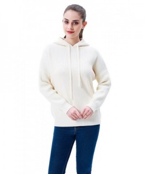 MEEFUR Drawstring Sweater Pullover White