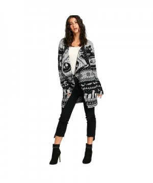 LANGSTAR Halloween Sweaters Cardigan X Large