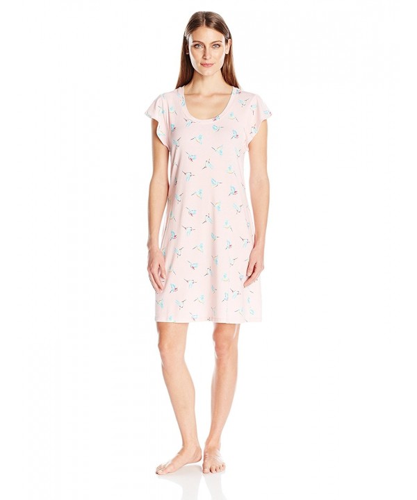 Jockey Womens Flutter Sleepshirt Hummingbirds