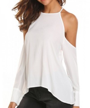 Casual Sleeve Shoulder Chiffon Blouse