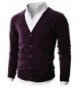 Ohoo Ribbed Cardigan Pockets DCC023 PURPLE M