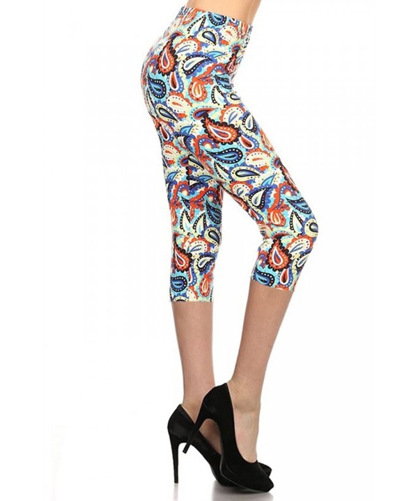 Capri Leggings Fiesta Paisley R835 CA PLUS