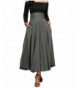 Lalagen Womens Vintage Waist Pleated