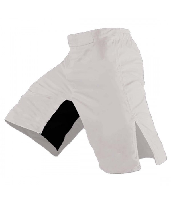 Blank MMA Shorts White 36