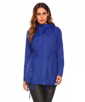 Hersife Lightweight Packable Raincoats Windbreaker