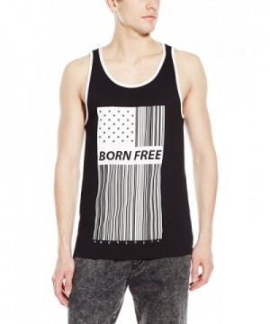 Squared Mens Tank Black Large