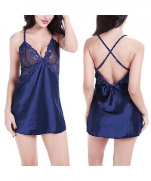 Alluroman Womens Lingerie Sleepwear Chemise